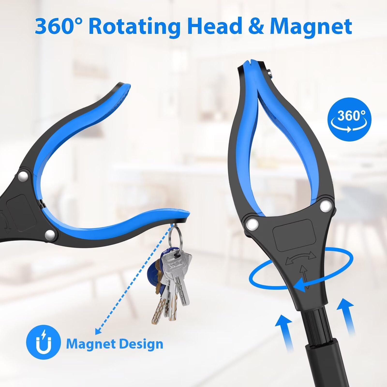 32 inch grabber reacher tool image 4