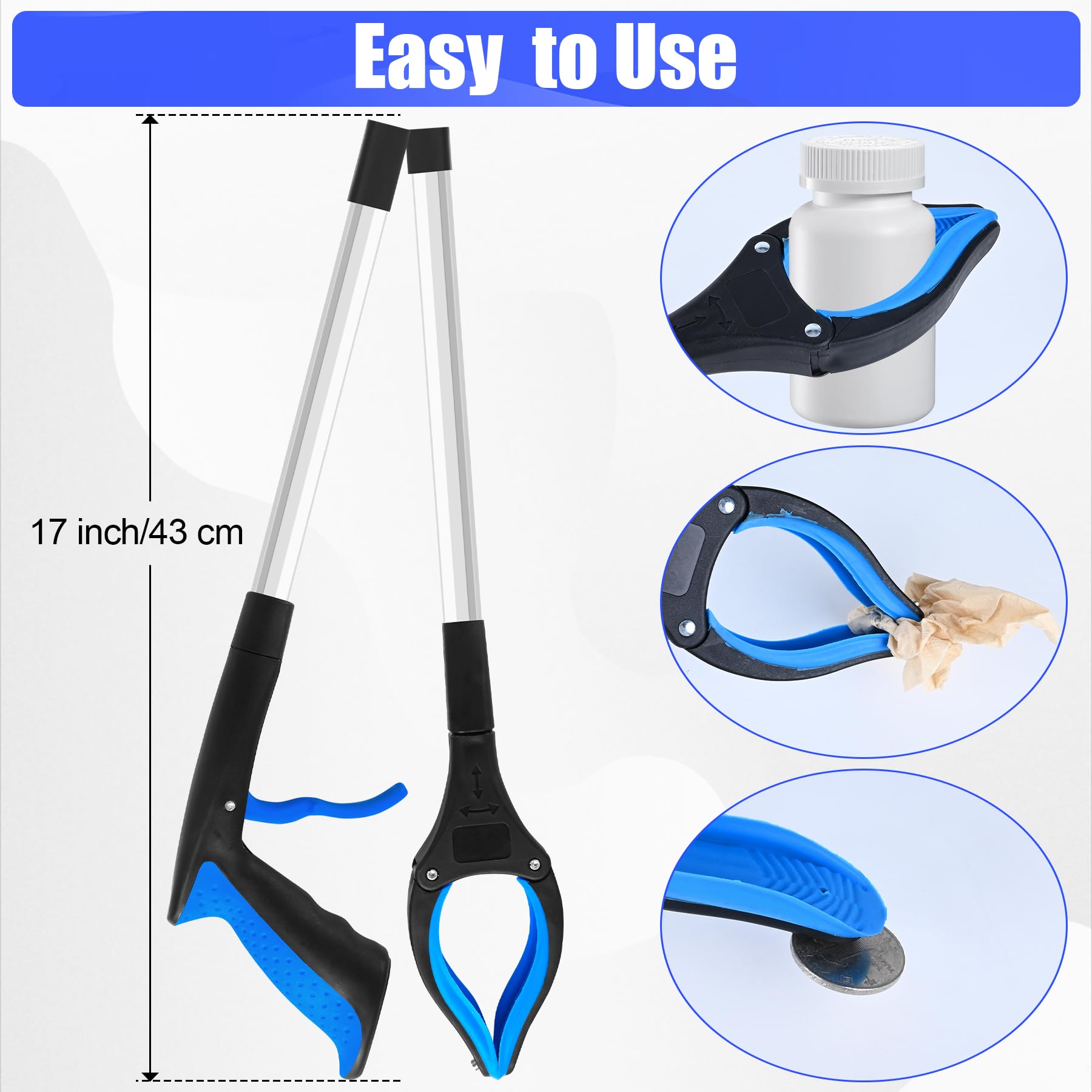 6 Pack 32 Inch Commercial Trash Grabber - image 7