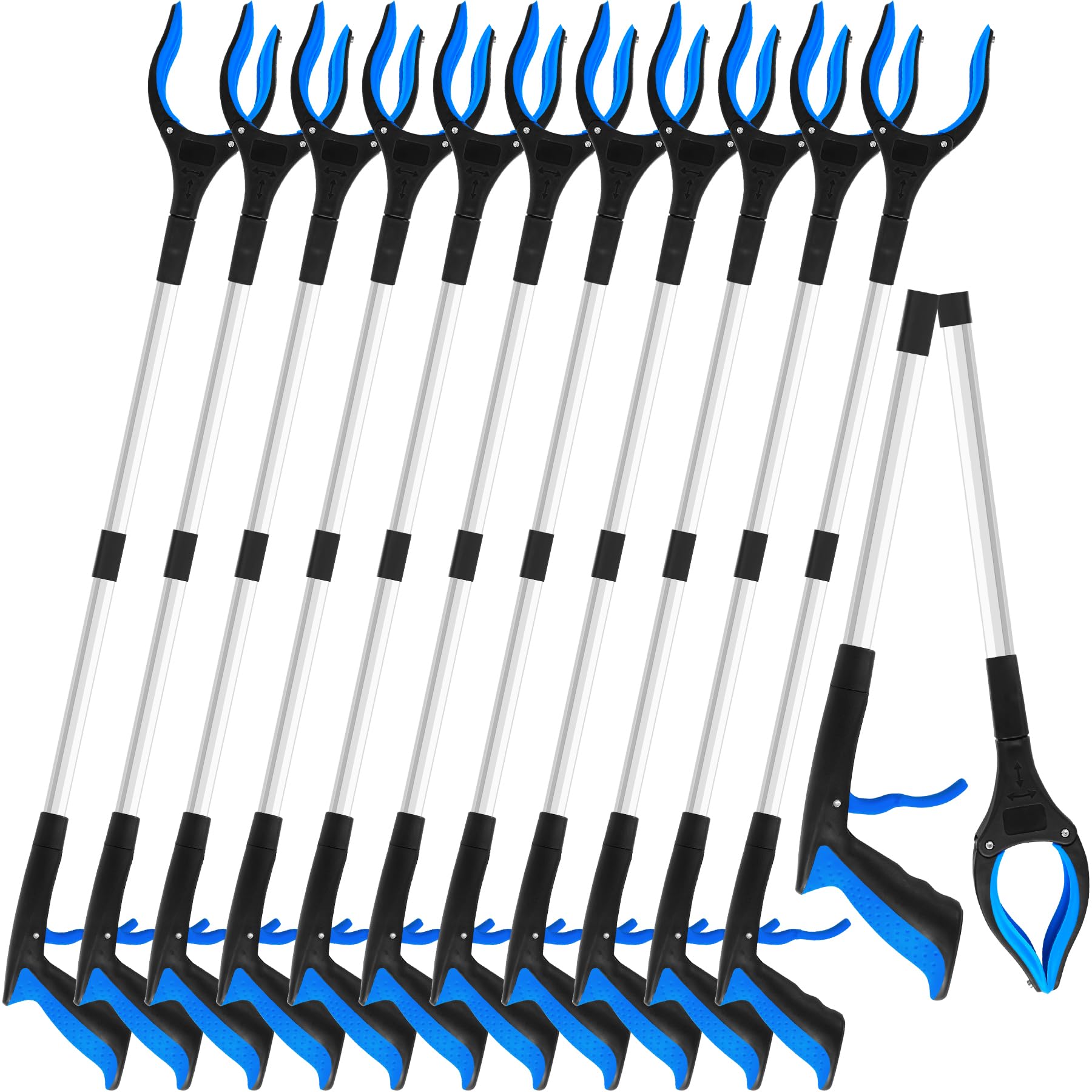 12 Pack 32 Inch Commercial Trash Grabber - image 1