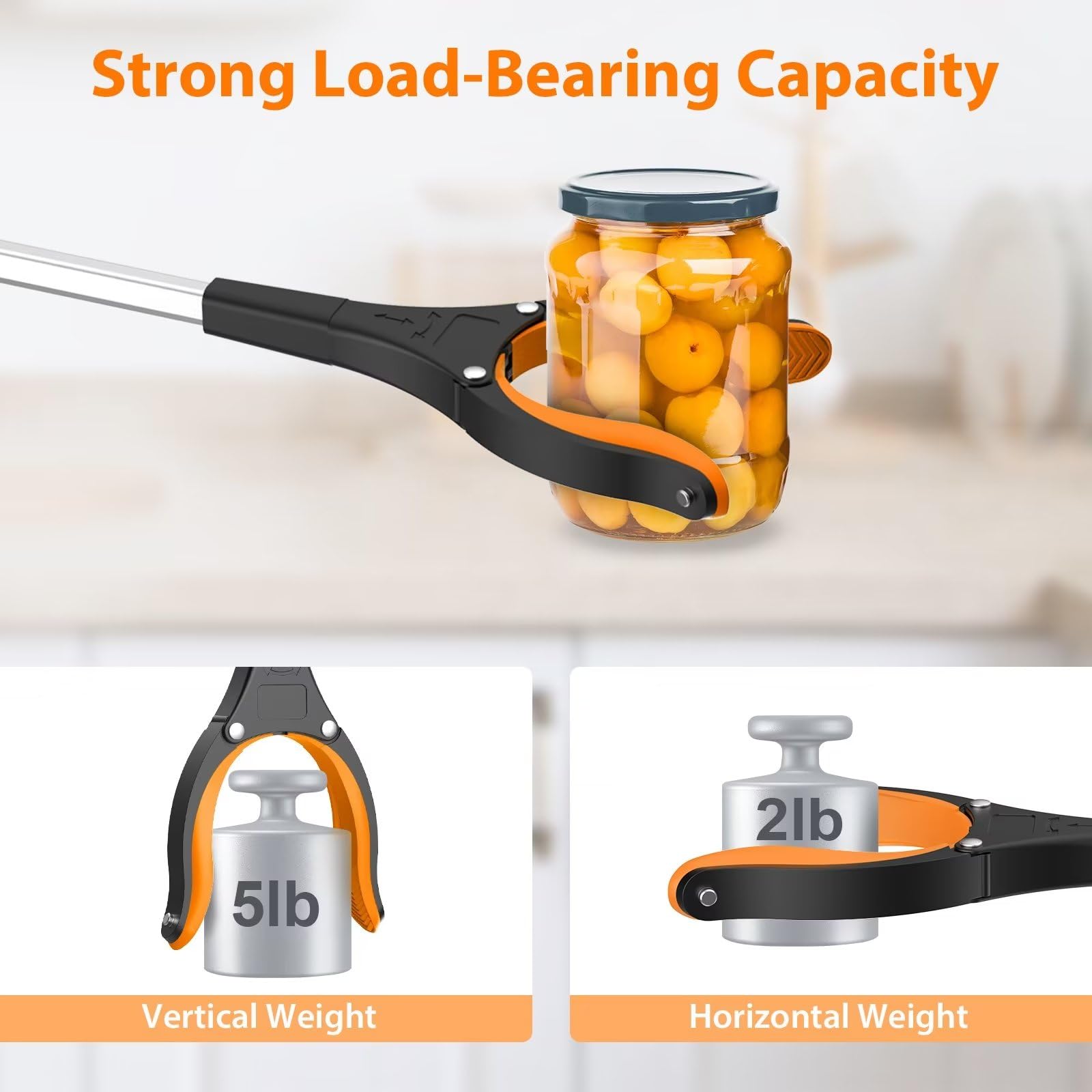 32in grabber reacher tool 2-pack image 2
