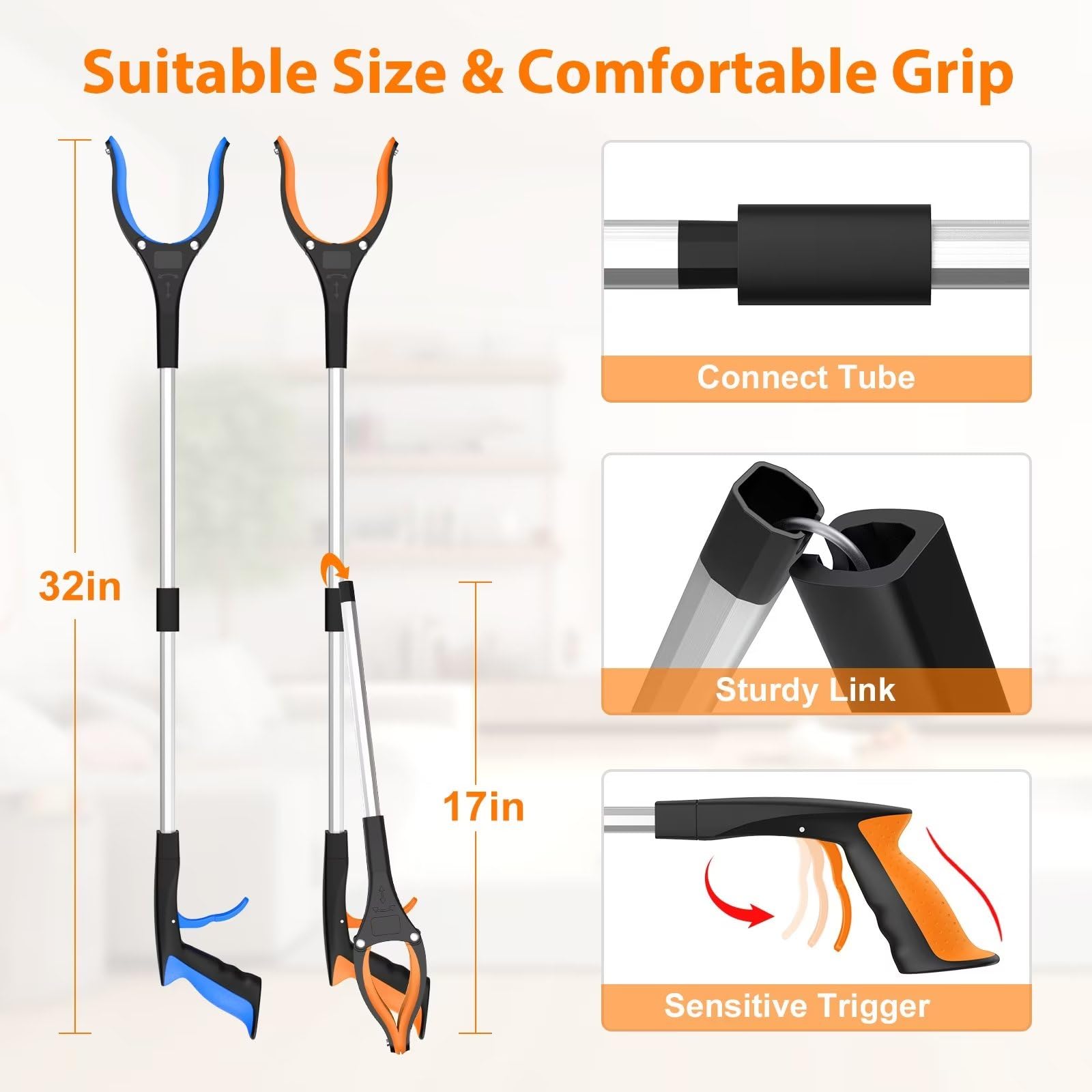 32in grabber reacher tool 2-pack image 5