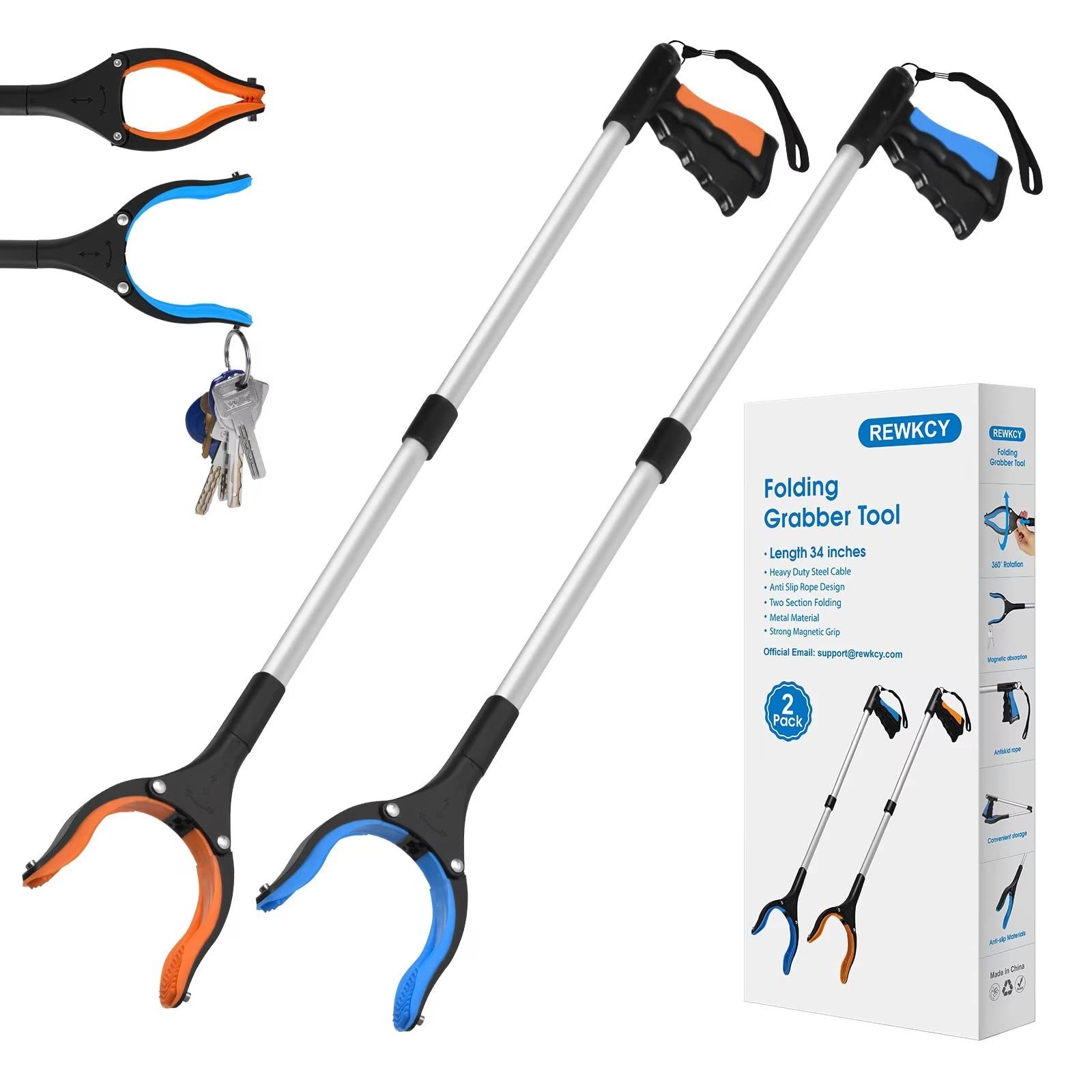 34 inch grabber reacher tool 2-pack image 9