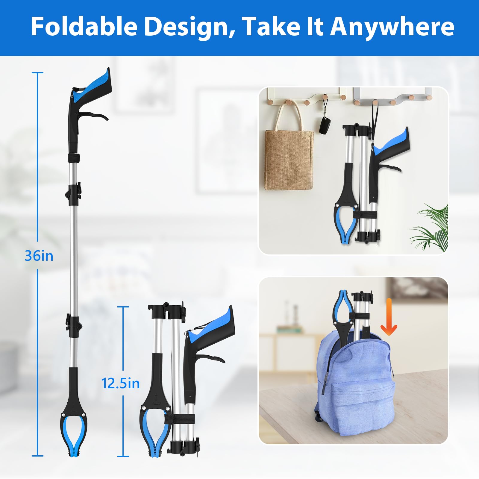 36in grabber reacher tool image 4