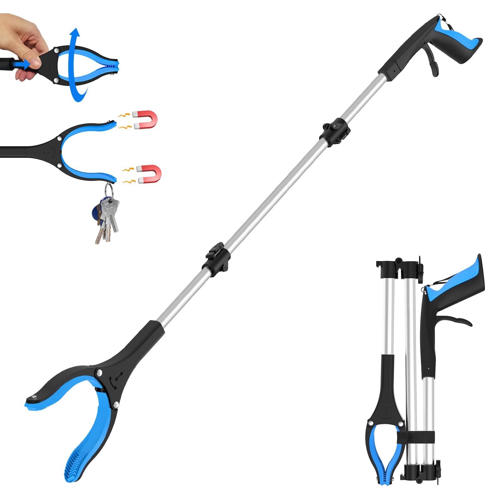 43 inch extra long grabber reacher tool main image