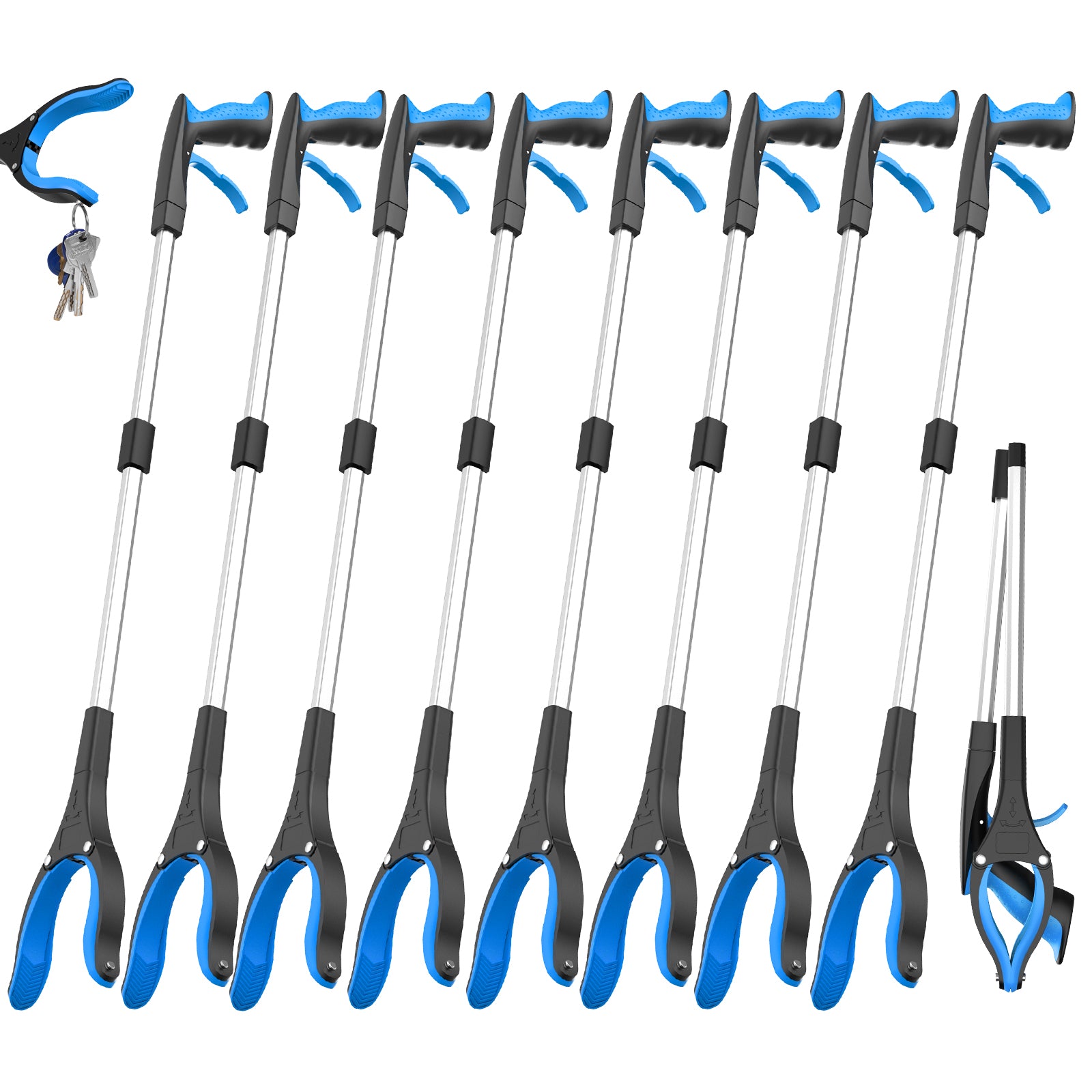 8 pack 32 inch grabber reacher tool main image