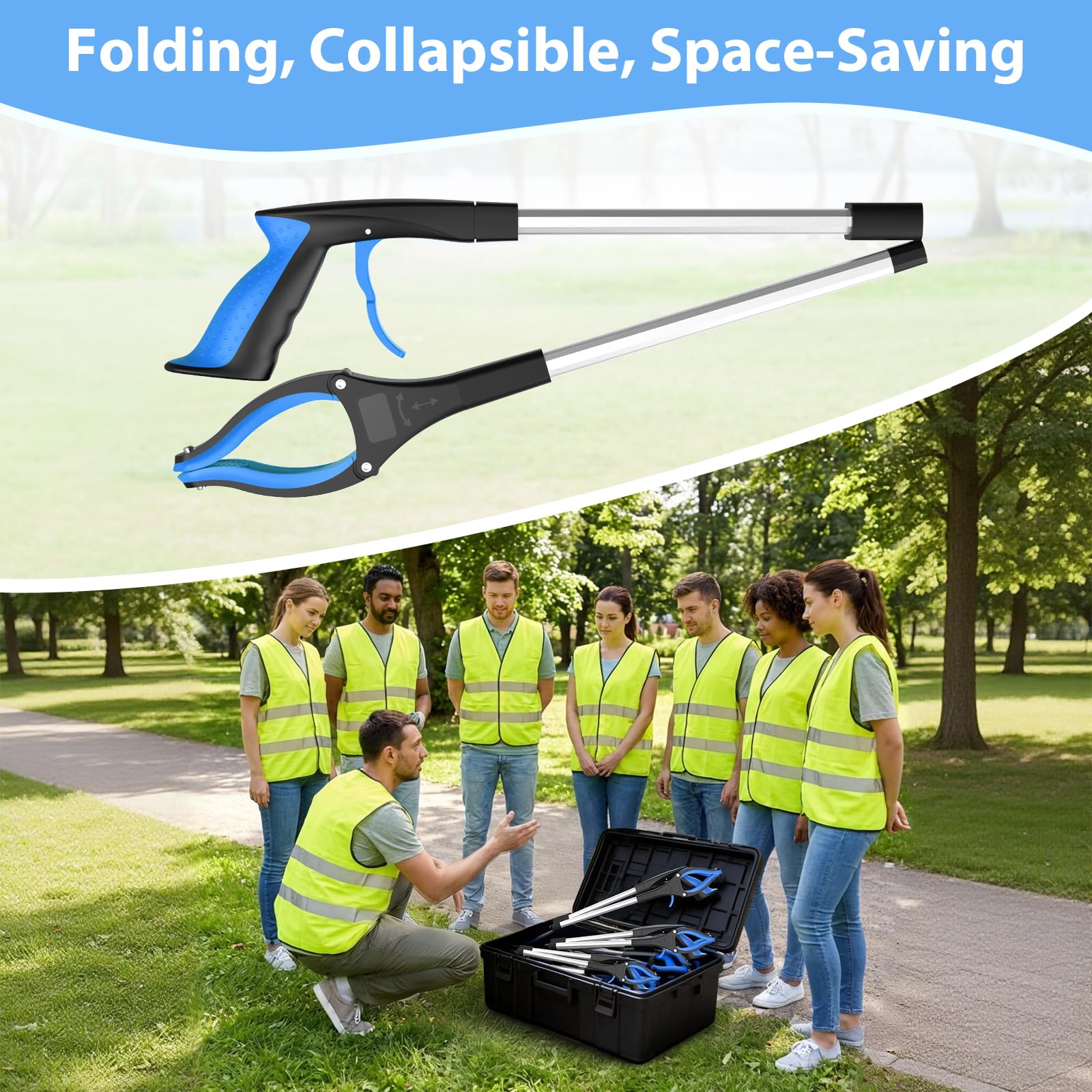 8 pack 32 inch grabber reacher tool image 3