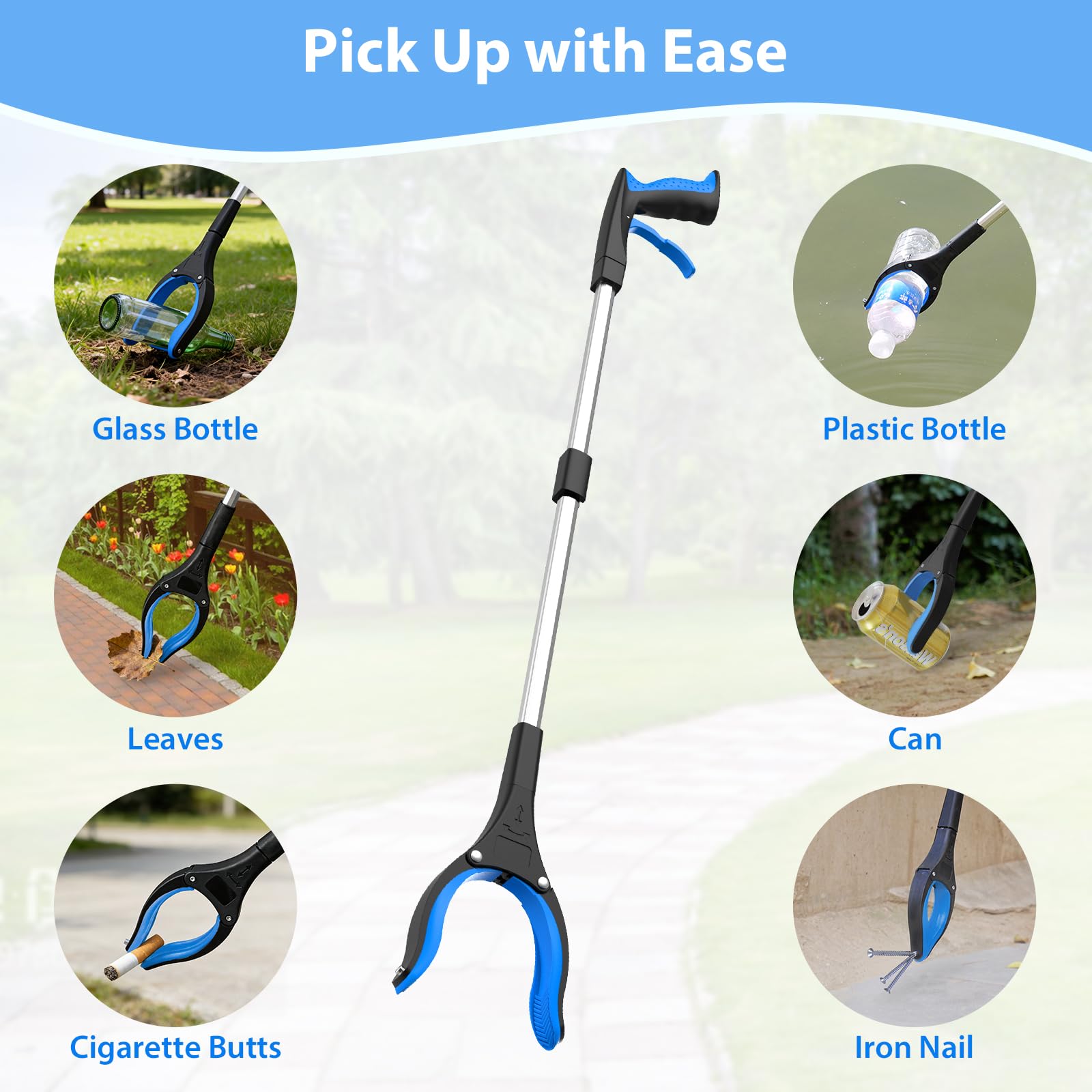 8 pack 32 inch grabber reacher tool image 6